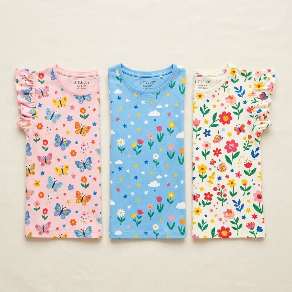 Essential Basic Tees — Pack of 5